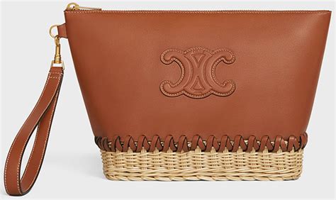 celine triomphe wicker|TRIOMPHE .